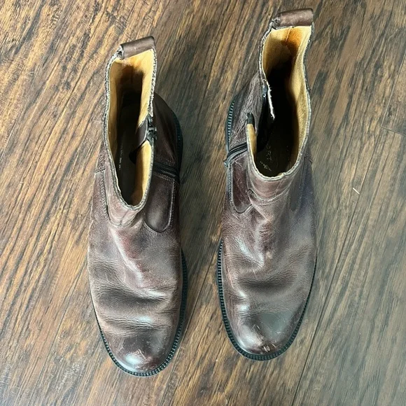 Rockport Men's Brown Leather Boots - Picture 4 of 12